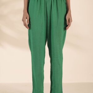 Green Cotton Relaxed Co-Ord (Set of 2)